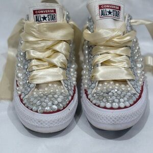 Converse Bedazzled Chucks Women size 9